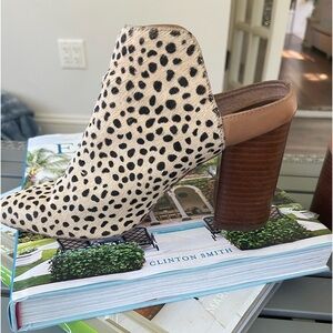 Dolce Vita Cheetah Animal Print Mule 8.5